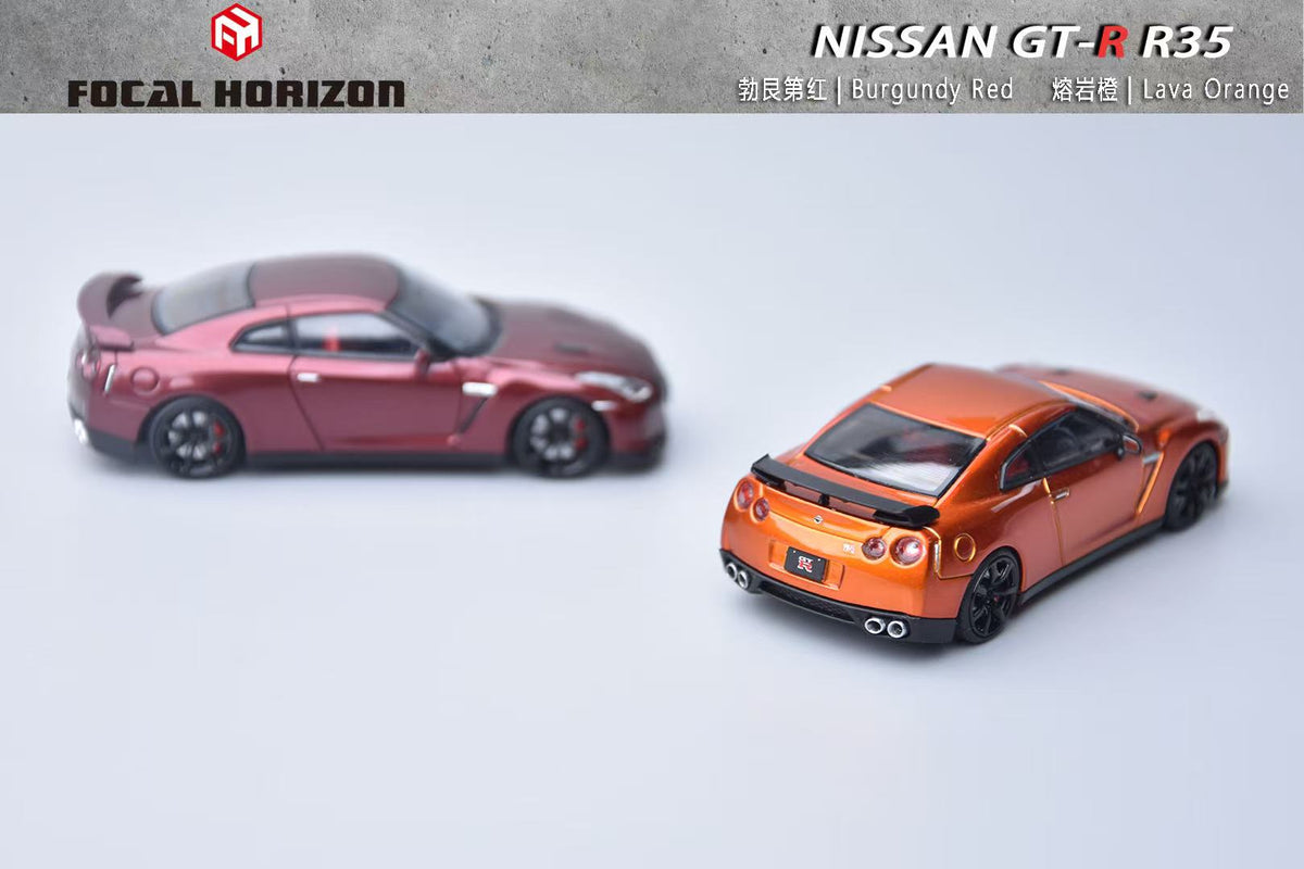 Focal Horizon 1:64 Nissan GT-R R35 (2 Colours)