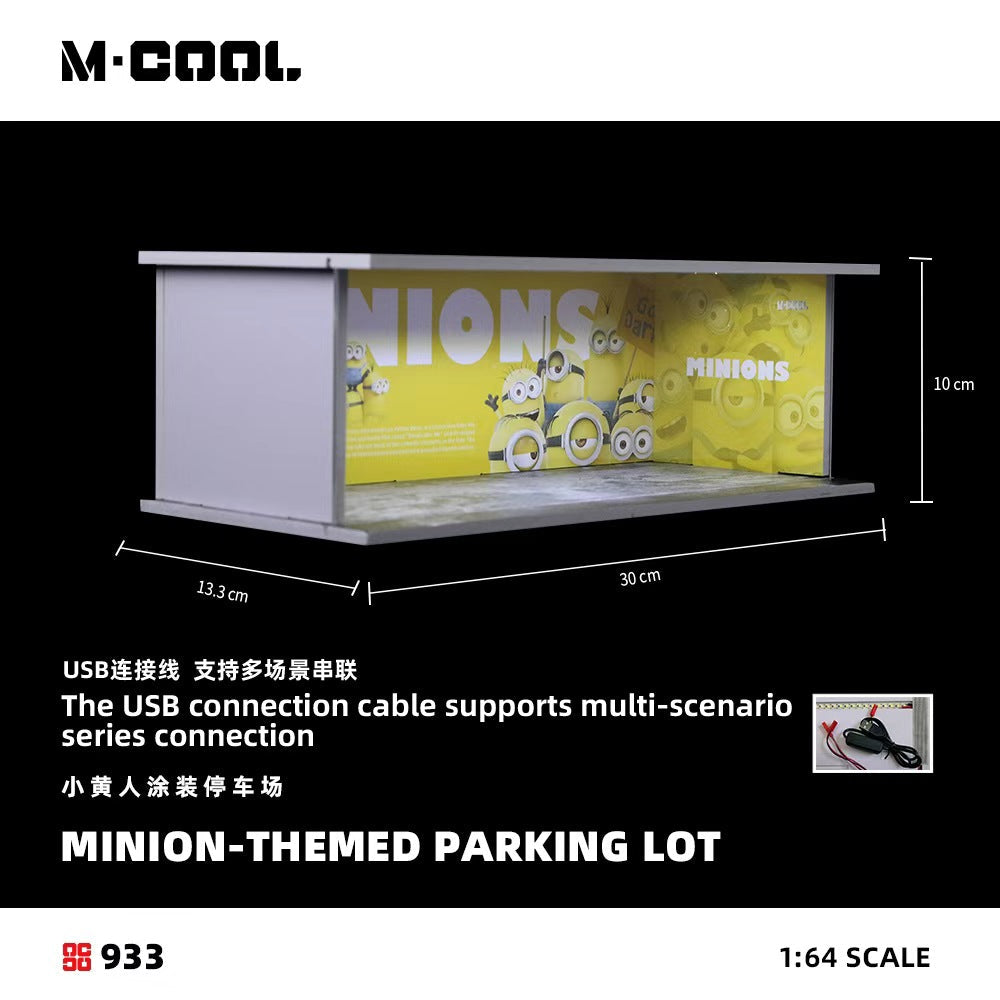 M-COOL 1:64 SIMPLE LIGHTING ASSEMBLY SCENE MODEL (4 Versions) MC914933/MC914934/MC914935/MC914936