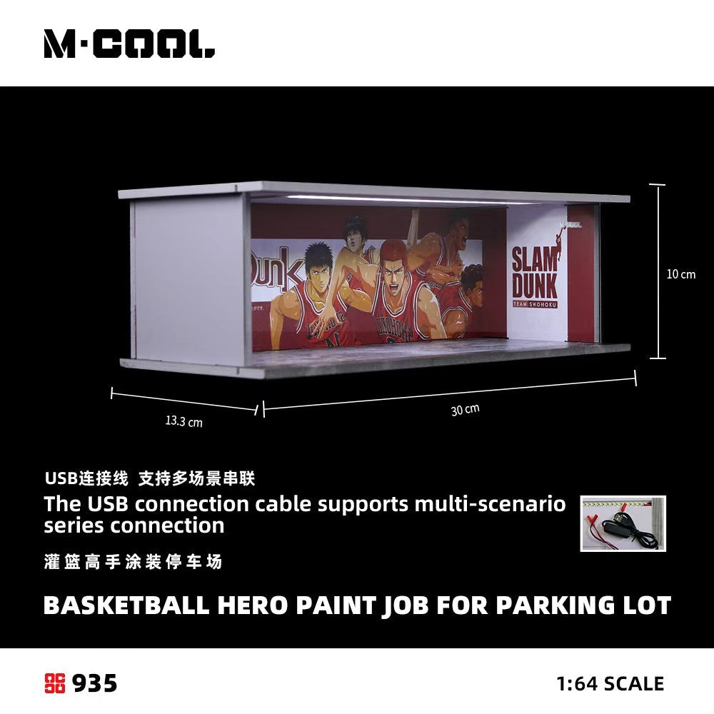 M-COOL 1:64 SIMPLE LIGHTING ASSEMBLY SCENE MODEL (4 Versions) MC914933/MC914934/MC914935/MC914936