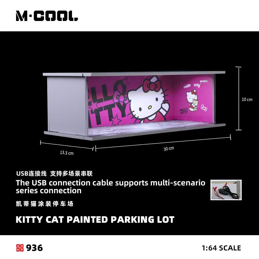 M-COOL 1:64 SIMPLE LIGHTING ASSEMBLY SCENE MODEL (4 Versions) MC914933/MC914934/MC914935/MC914936