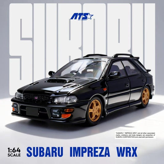 ATS Model 1:64 Subaru IMPREZA WRX Black ATS881505