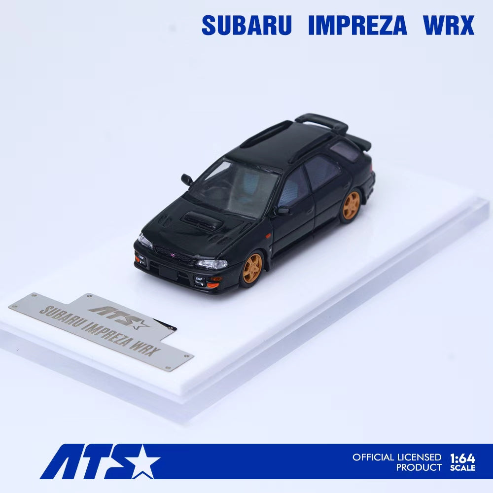 ATS Model 1:64 Subaru IMPREZA WRX Black ATS881505