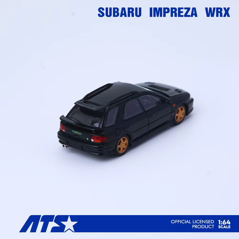 ATS Model 1:64 Subaru IMPREZA WRX Black ATS881505