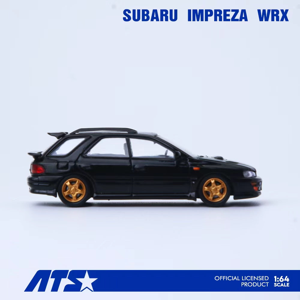 ATS Model 1:64 Subaru IMPREZA WRX Black ATS881505