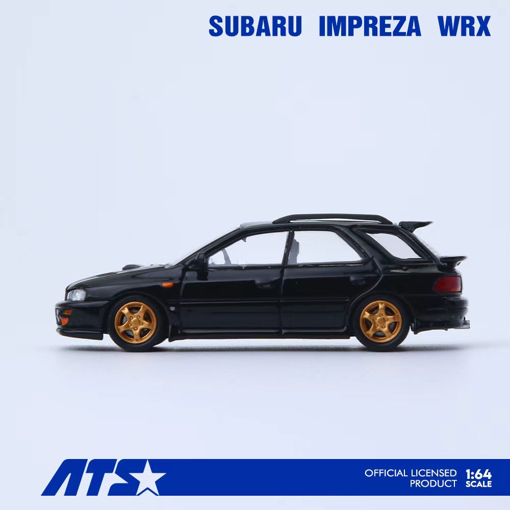 ATS Model 1:64 Subaru IMPREZA WRX Black ATS881505
