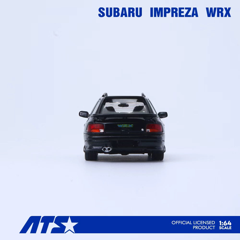 ATS Model 1:64 Subaru IMPREZA WRX Black ATS881505