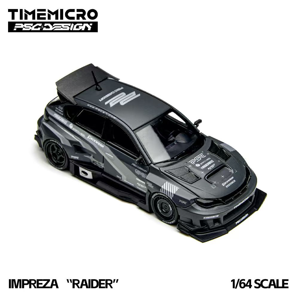 TimeMicro x PSC Design 1:64 Subaru Impreza "Raid" TM648301