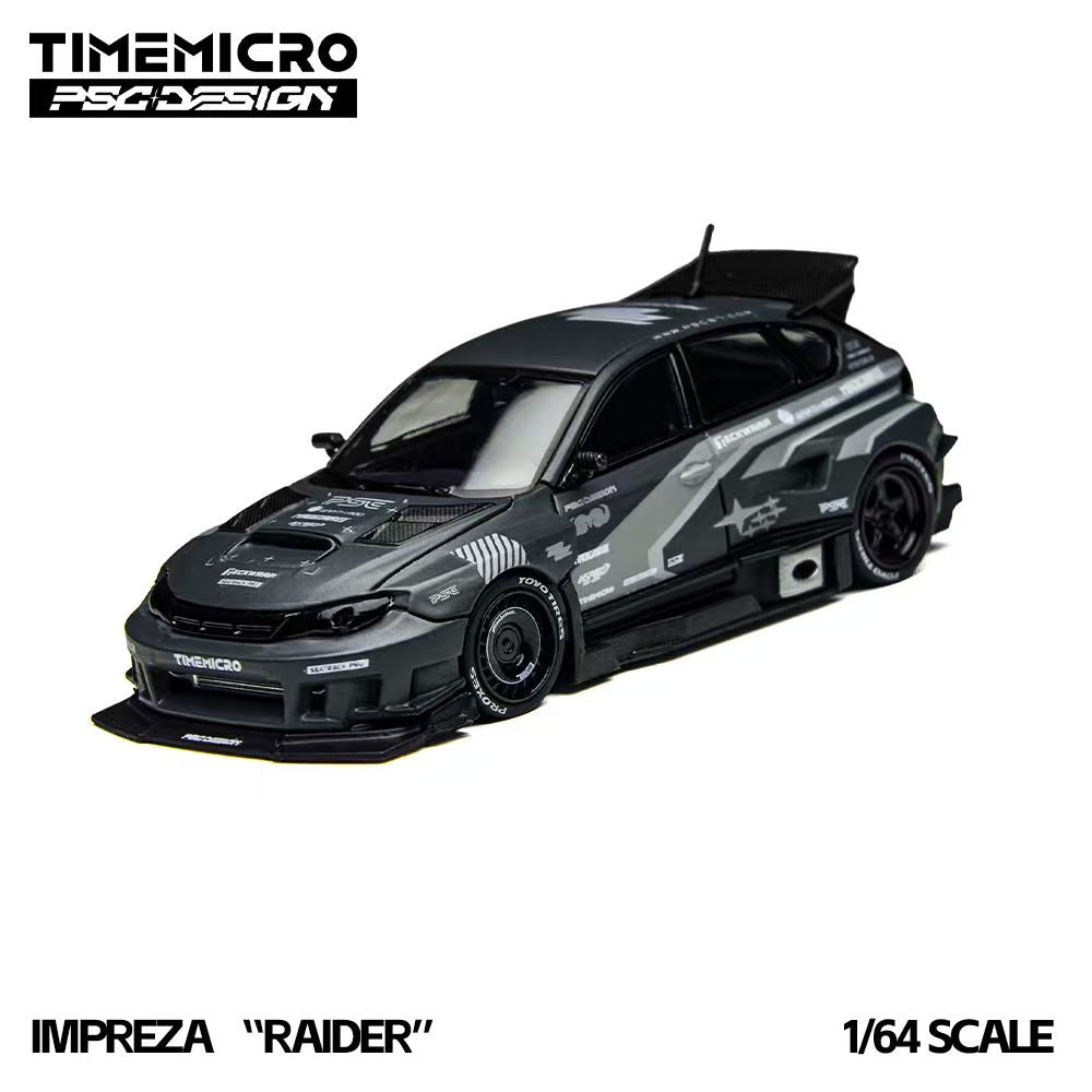 TimeMicro x PSC Design 1:64 Subaru Impreza "Raid" TM648301