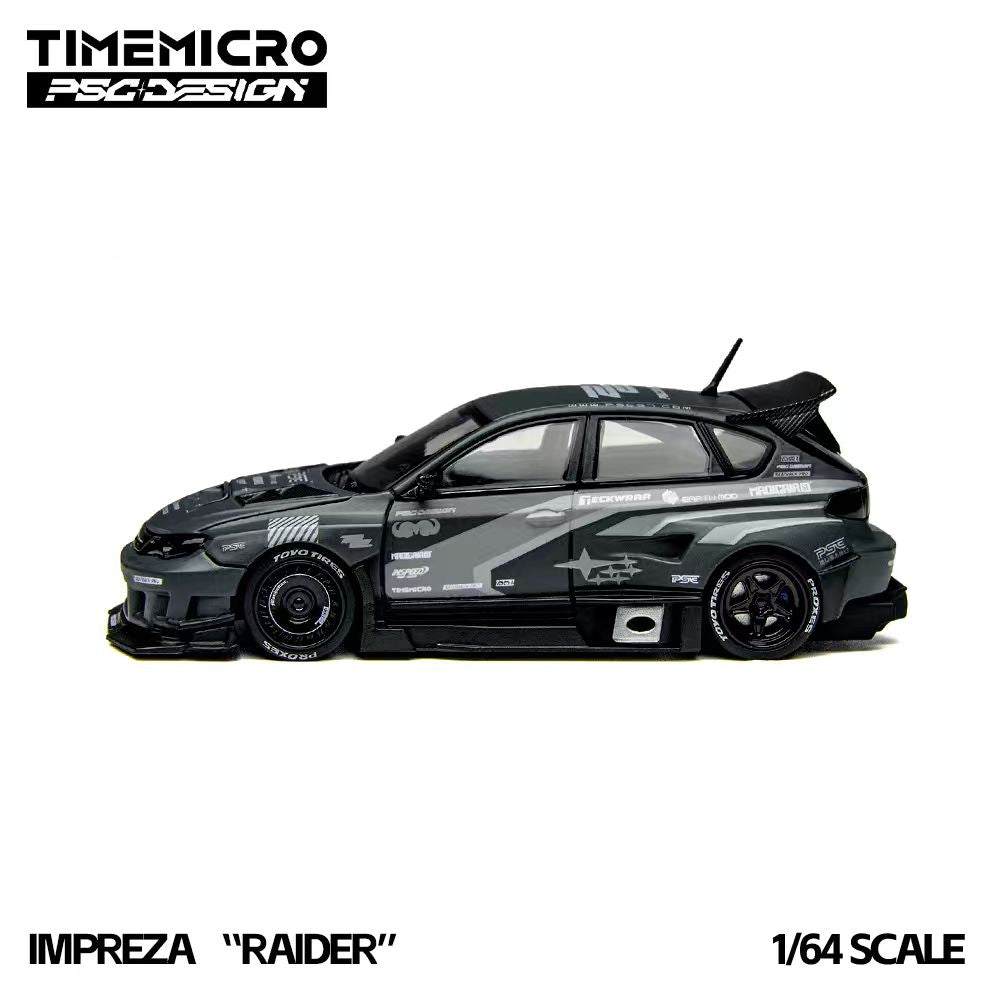 TimeMicro x PSC Design 1:64 Subaru Impreza "Raid" TM648301