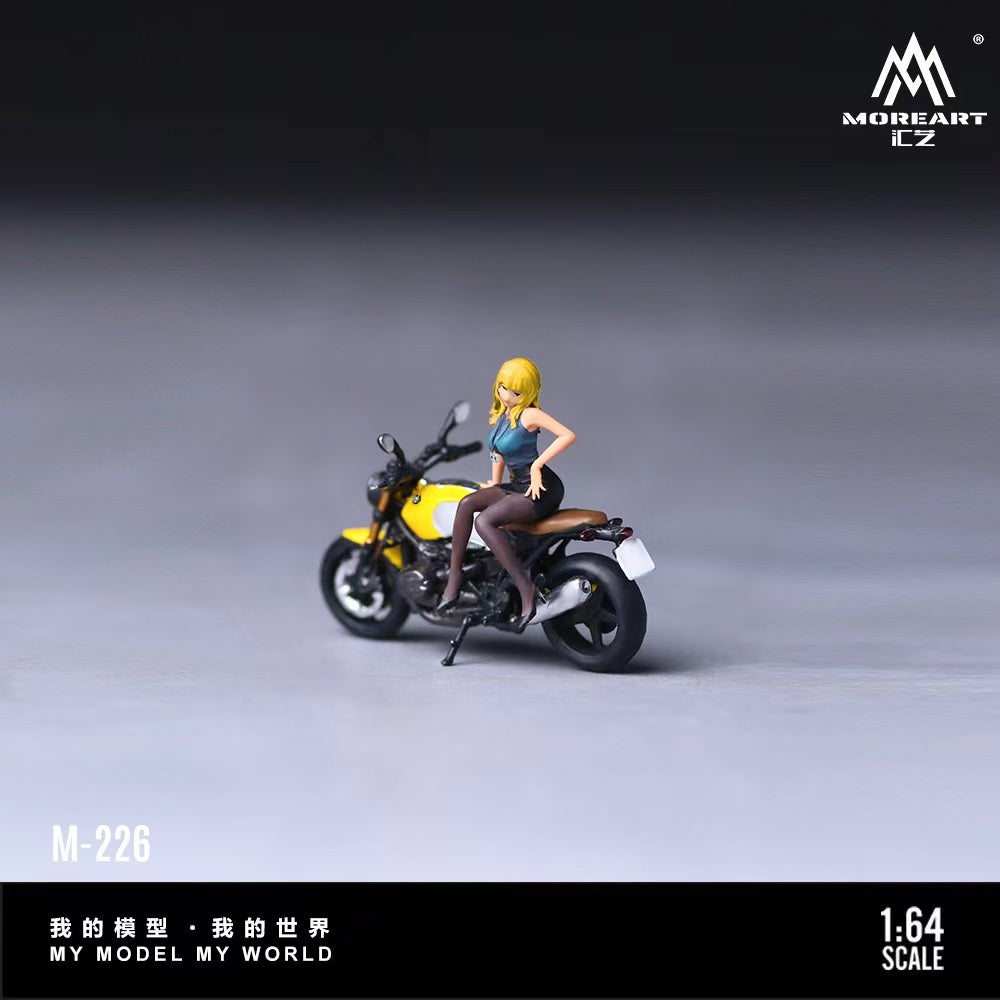 MoreArt 1:64 YELLOW BMW LATTE BEAUTY INVESTIGATOR MO222226
