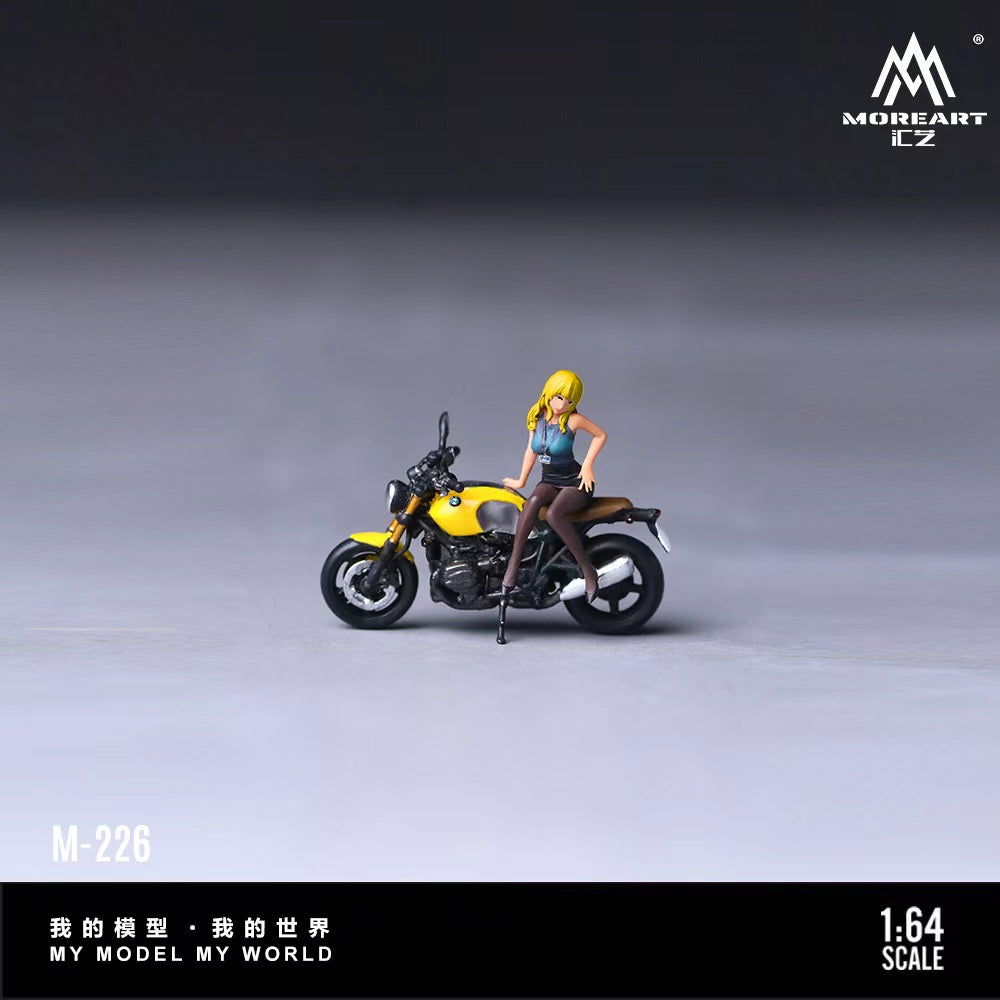 MoreArt 1:64 YELLOW BMW LATTE BEAUTY INVESTIGATOR MO222226