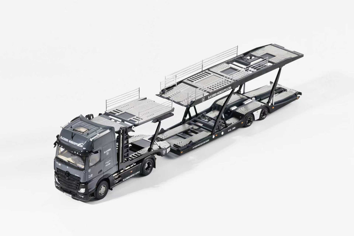 [Preorder] Shadow Pro 1:64 Actros Benz Trailer Blackbird (LHD) KS-069-617