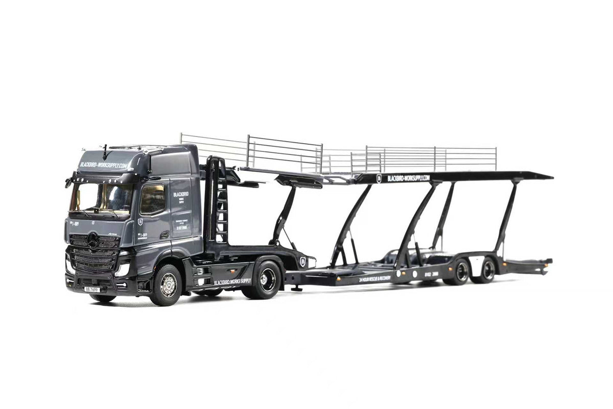 [Preorder] Shadow Pro 1:64 Actros Benz Trailer Blackbird (LHD) KS-069-617