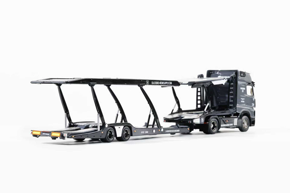 [Preorder] Shadow Pro 1:64 Actros Benz Trailer Blackbird (LHD) KS-069-617