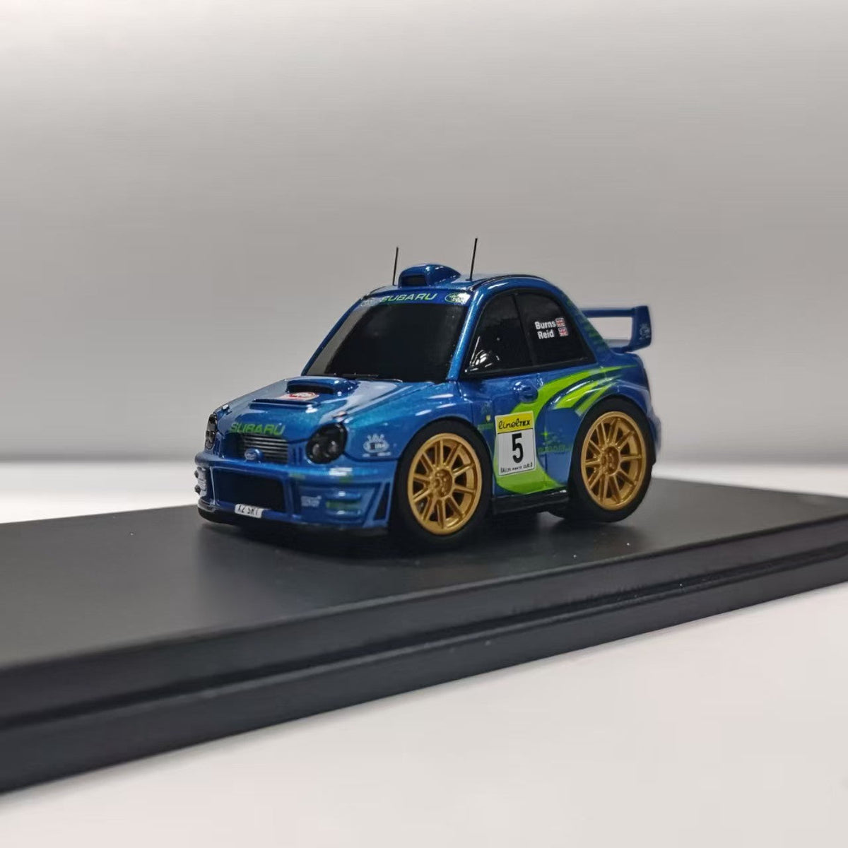 ERAQ X KR 1:64 Subaru WRC 2001  Blue #5