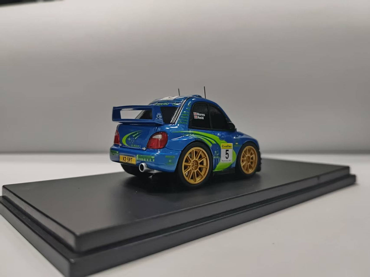 ERAQ X KR 1:64 Subaru WRC 2001  Blue #5