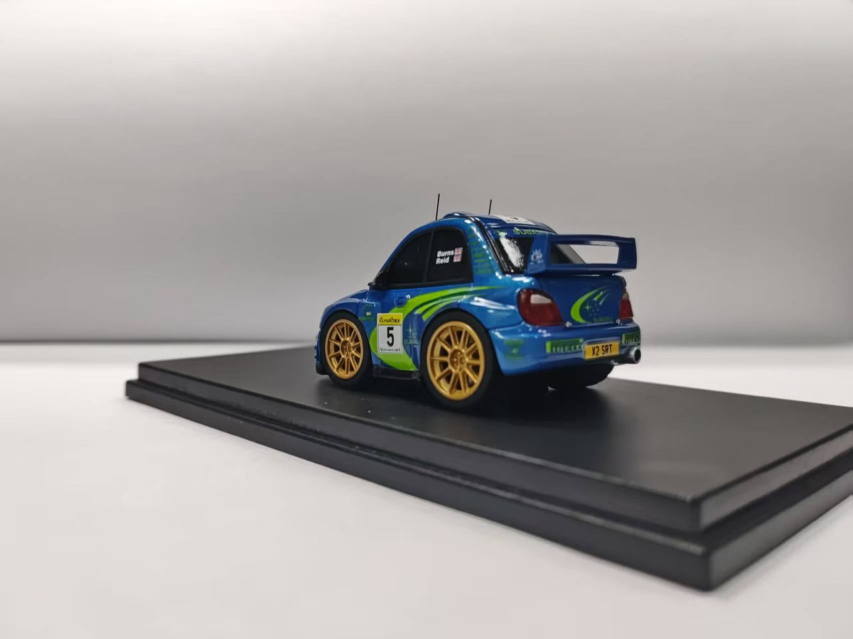 ERAQ X KR 1:64 Subaru WRC 2001  Blue #5