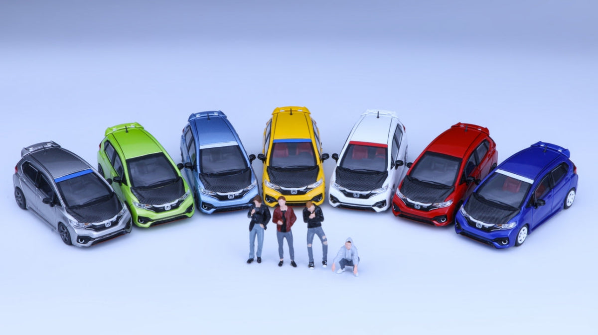 Micro Garage 1:64 Third Generation FIT GK5 RS (14 Colours)