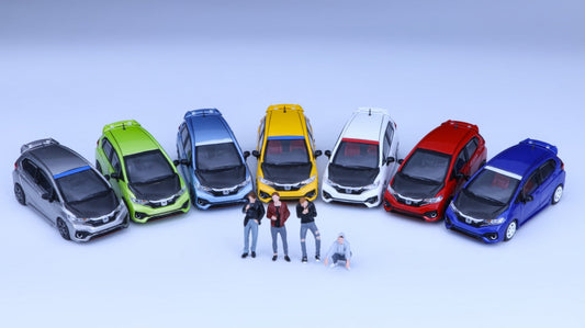 Micro Garage 1:64 Third Generation FIT GK5 RS (14 Colours)
