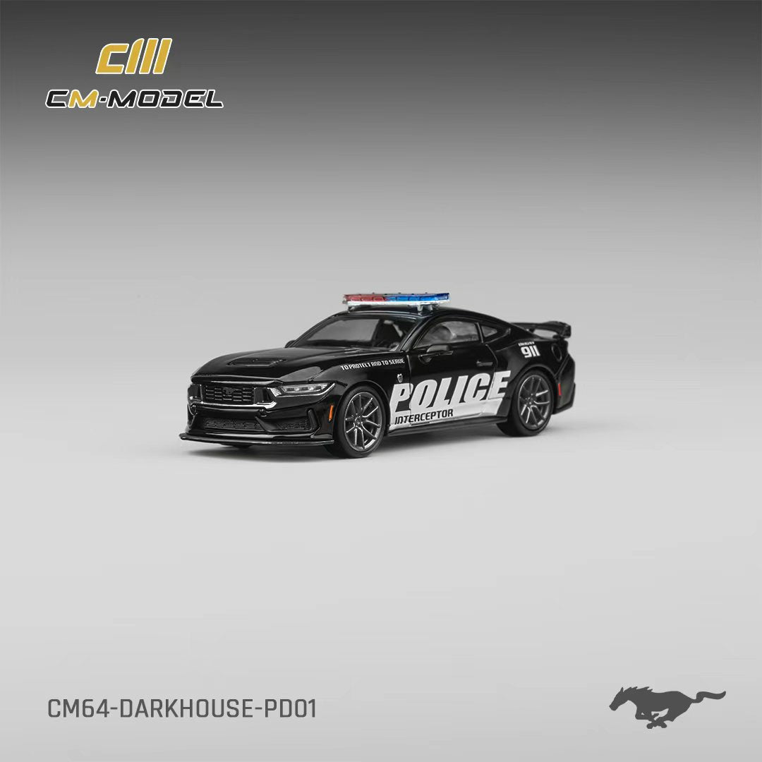 CM Model 1:64 Ford Dark Horse Black CM64-DarkHorse-PD01