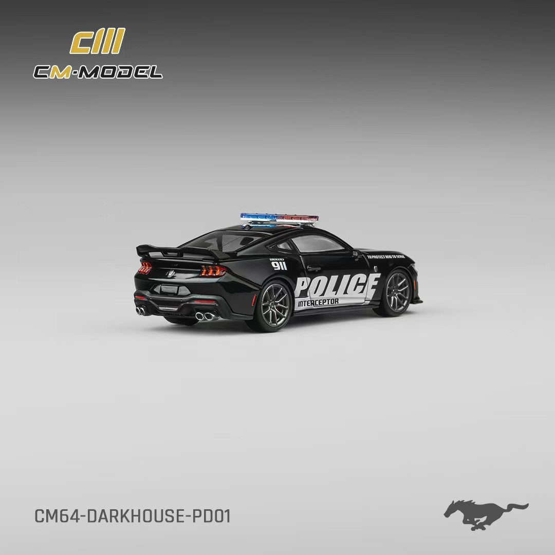 CM Model 1:64 Ford Dark Horse Black CM64-DarkHorse-PD01
