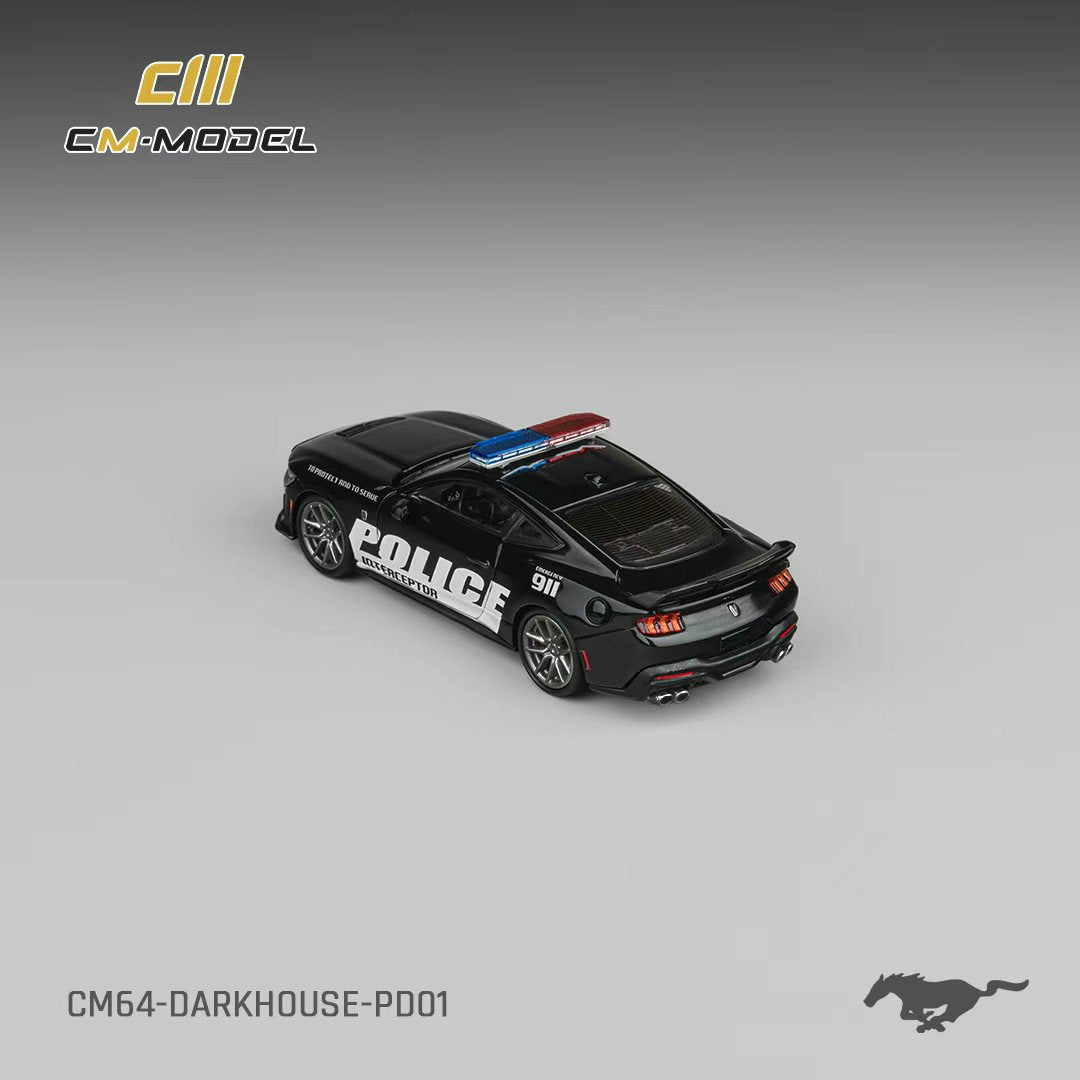 CM Model 1:64 Ford Dark Horse Black CM64-DarkHorse-PD01