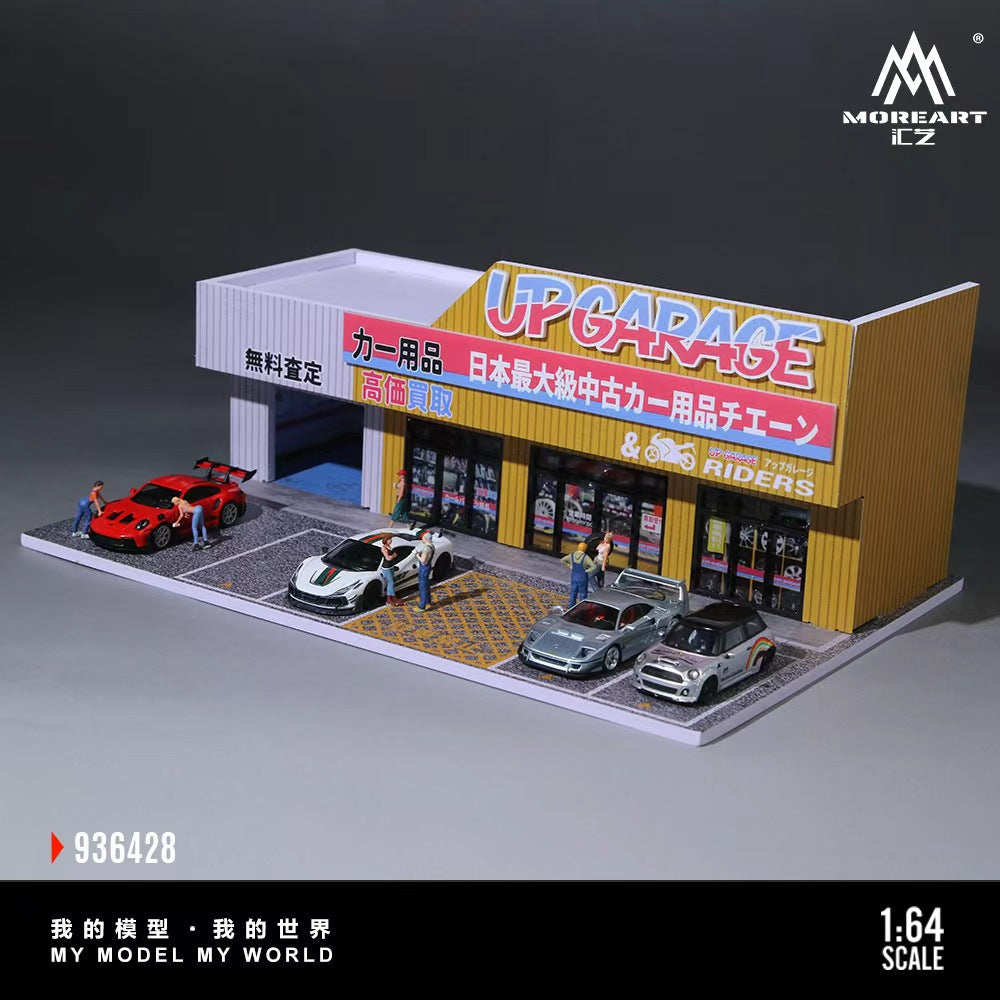 MoreArt 1:64 SCENE OF AN AUTO SUPPLY STORE MO936428