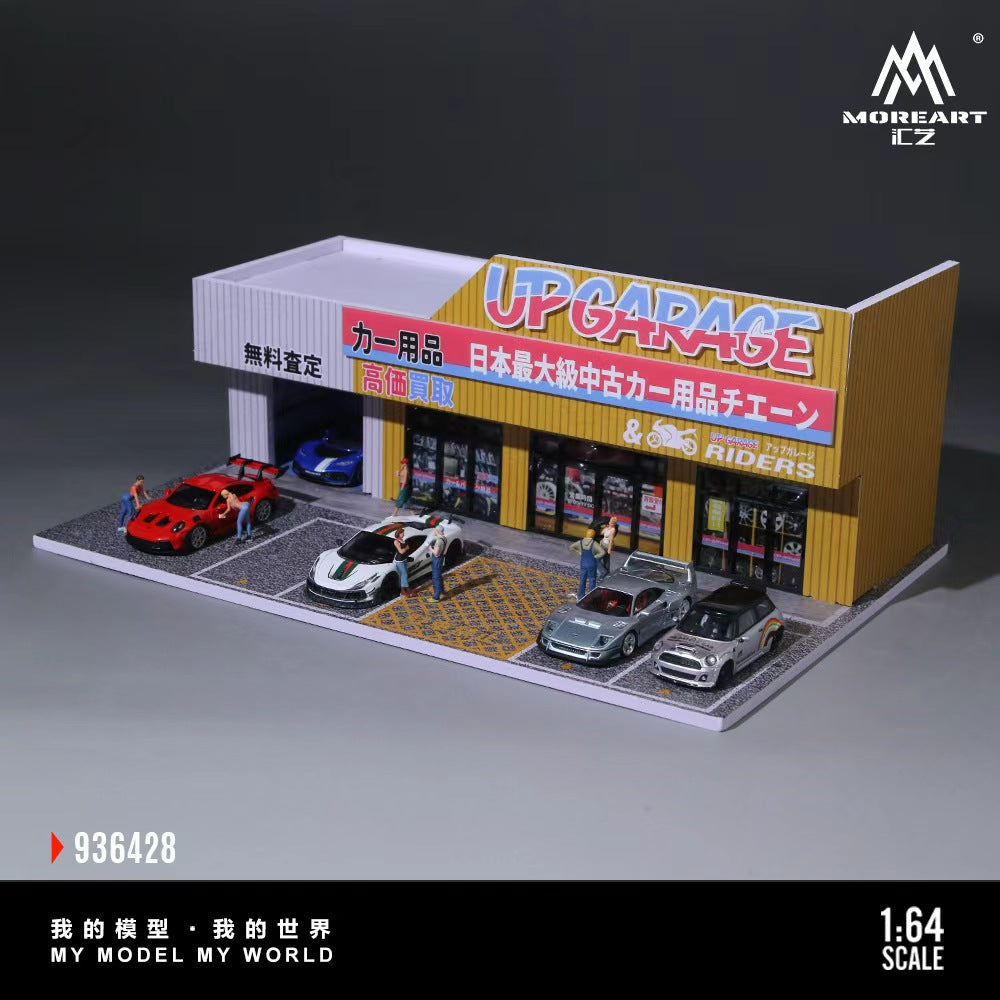 MoreArt 1:64 SCENE OF AN AUTO SUPPLY STORE MO936428