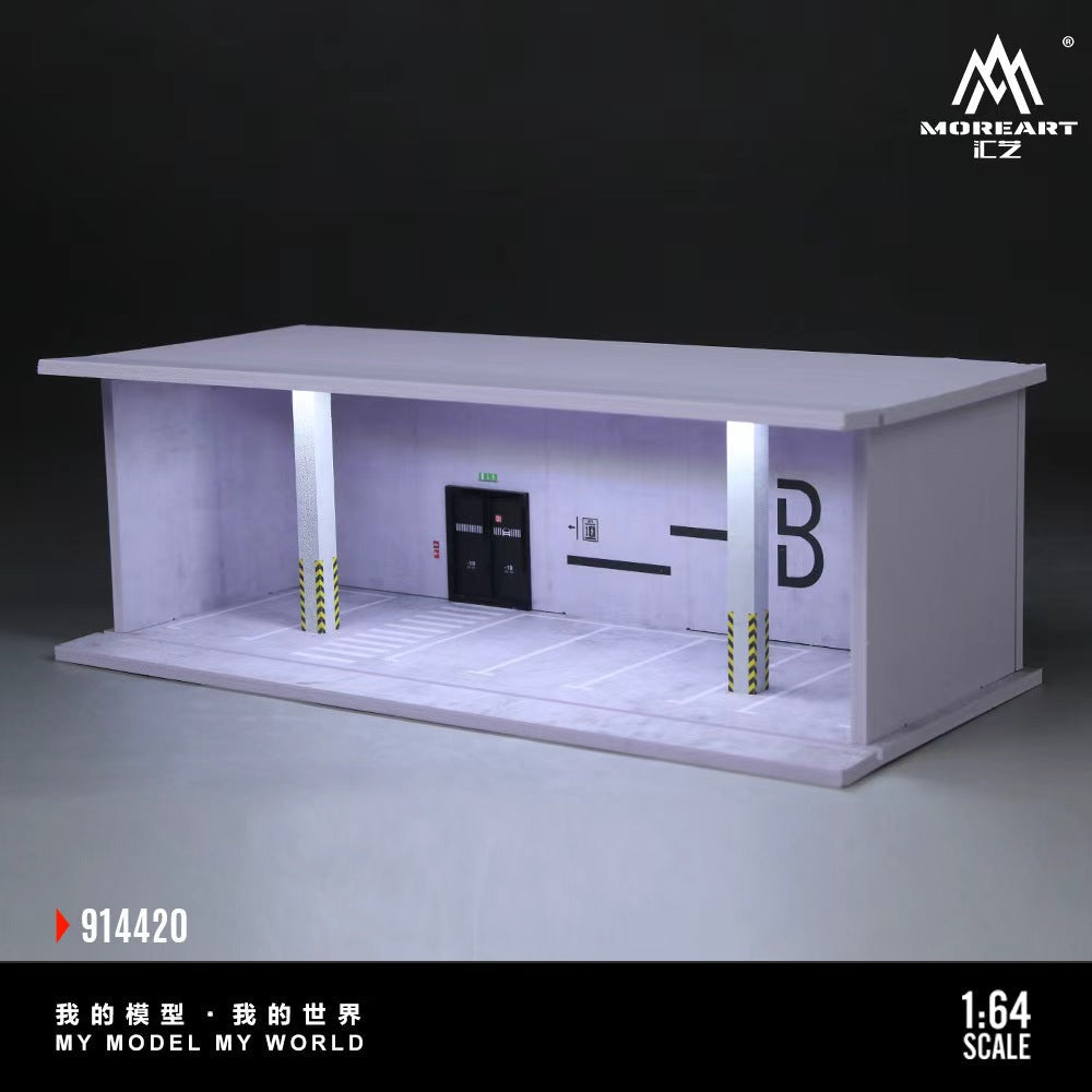 [Preorder] MoreArt 1:64 THEME LIGHTING ASSEMBLY SCENE (3 Versions) MO914419/MO914420/MO914421
