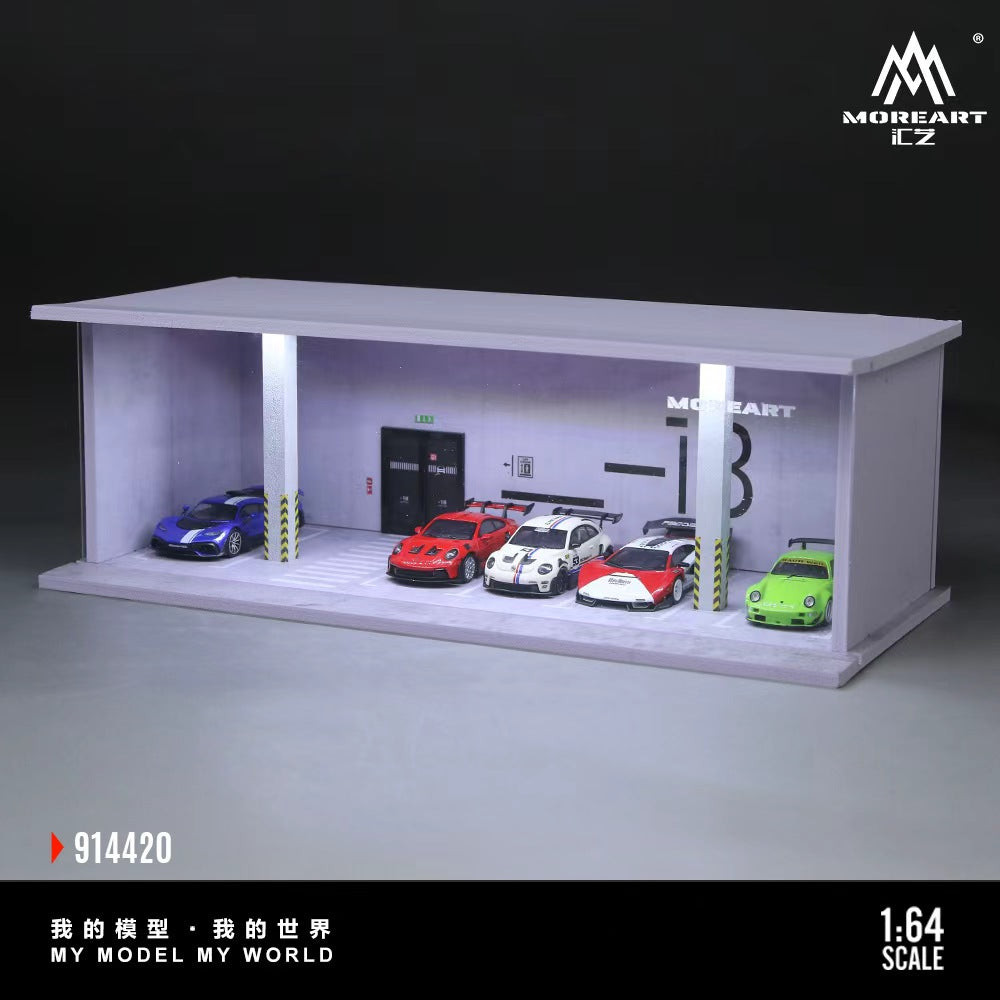[Preorder] MoreArt 1:64 THEME LIGHTING ASSEMBLY SCENE (3 Versions) MO914419/MO914420/MO914421