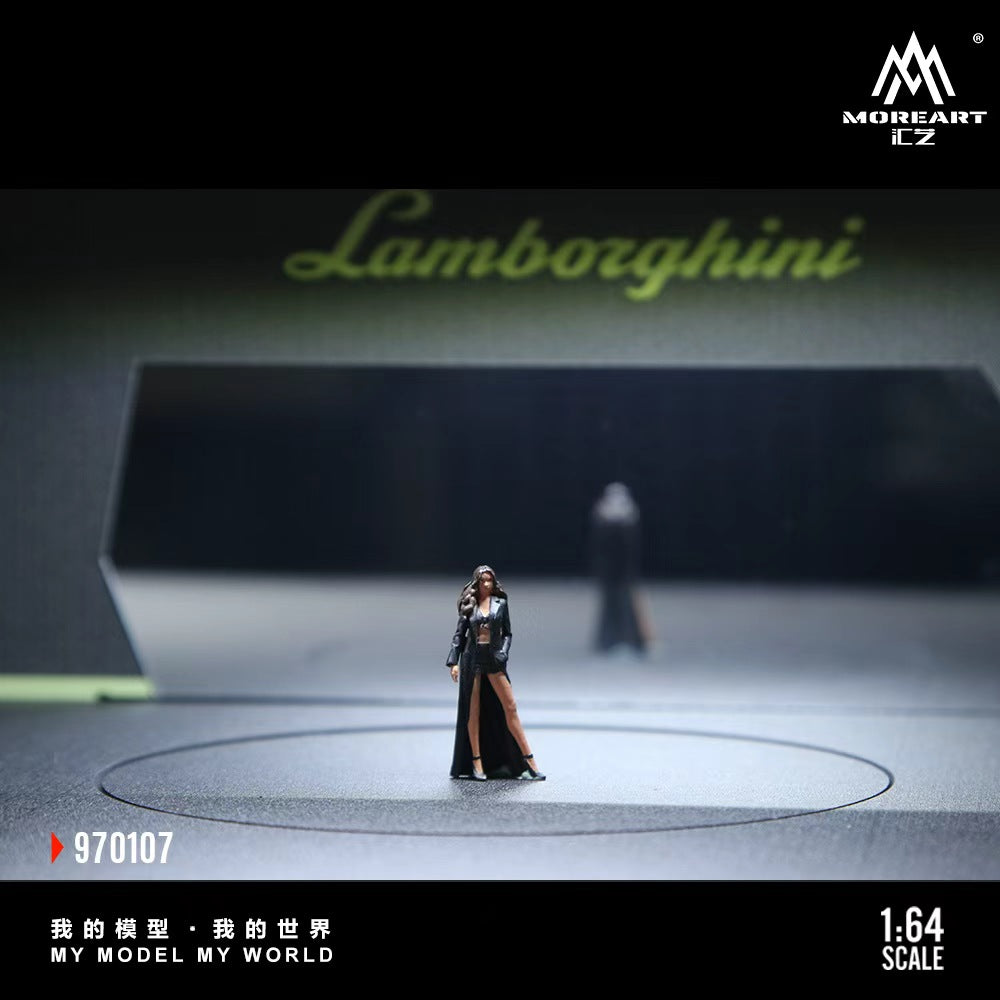 MoreArt 1:64 Lamborghini Rotating Exhibition Stand Scene MO970107