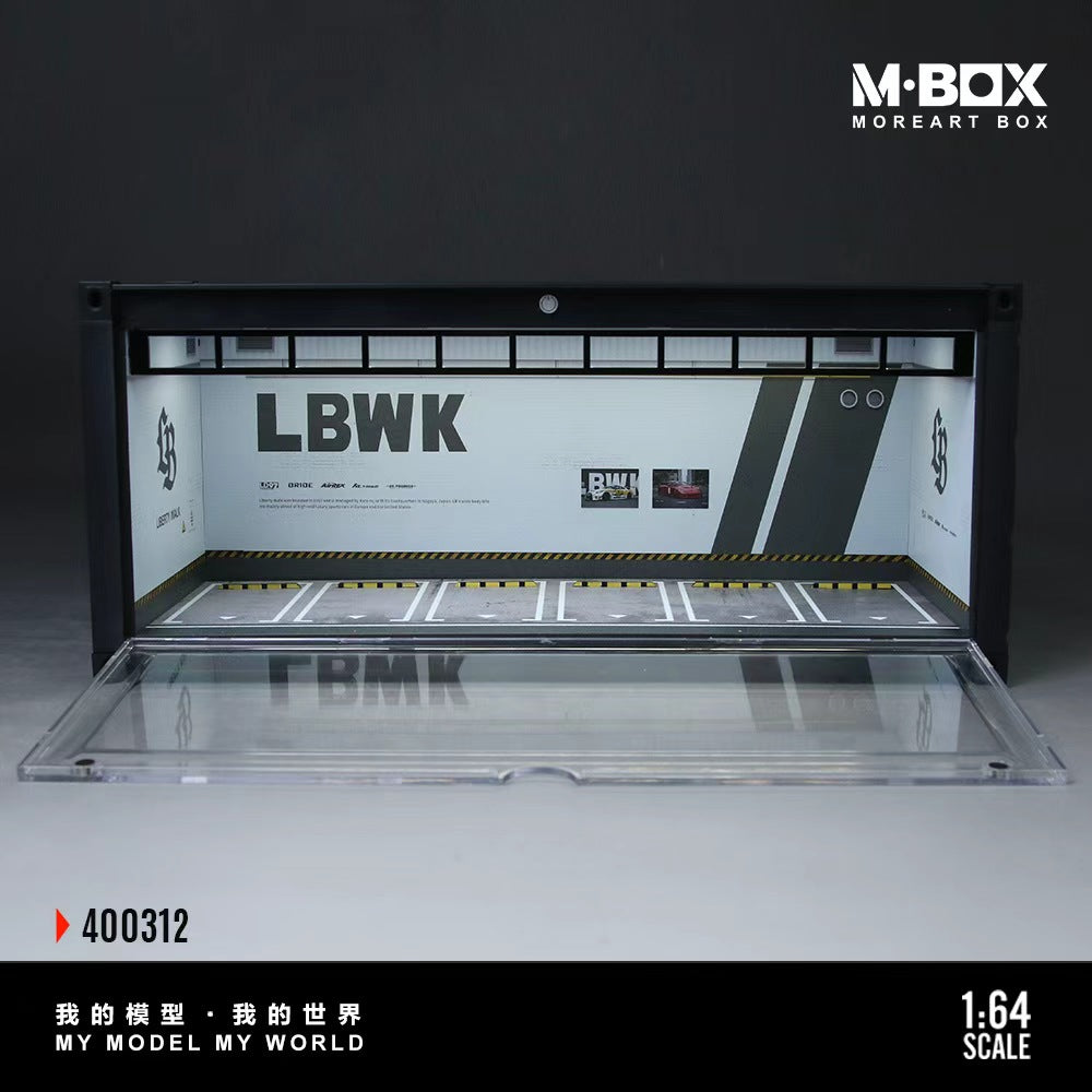 MBOX 1:64 CONTAINER MODEL STORAGE SCENE (3 Versions) MB400312/MB400313/MB400314