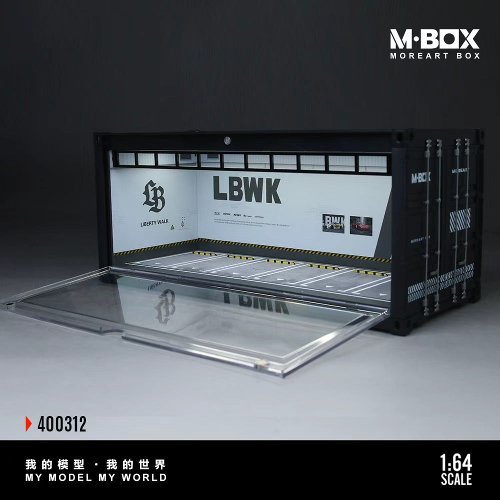 MBOX 1:64 CONTAINER MODEL STORAGE SCENE (3 Versions) MB400312/MB400313/MB400314