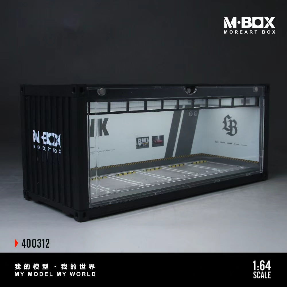 MBOX 1:64 CONTAINER MODEL STORAGE SCENE (3 Versions) MB400312/MB400313/MB400314