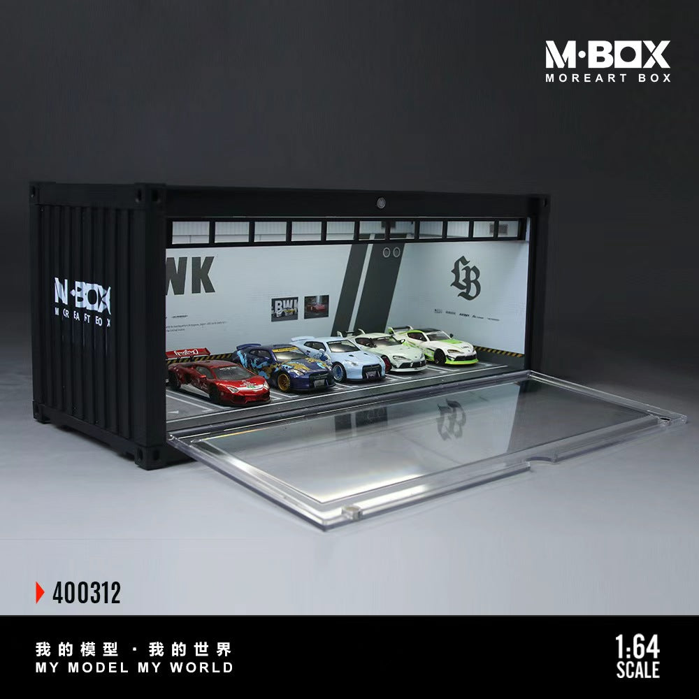 MBOX 1:64 CONTAINER MODEL STORAGE SCENE (3 Versions) MB400312/MB400313/MB400314