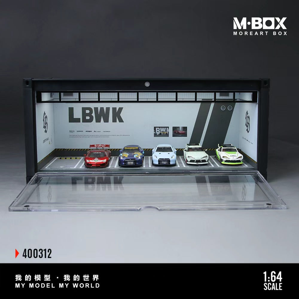 MBOX 1:64 CONTAINER MODEL STORAGE SCENE (3 Versions) MB400312/MB400313/MB400314