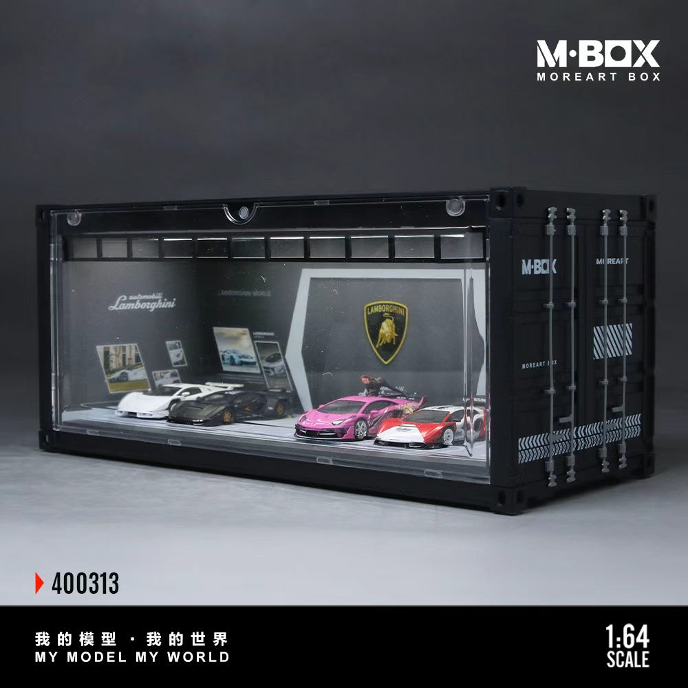 MBOX 1:64 CONTAINER MODEL STORAGE SCENE (3 Versions) MB400312/MB400313/MB400314