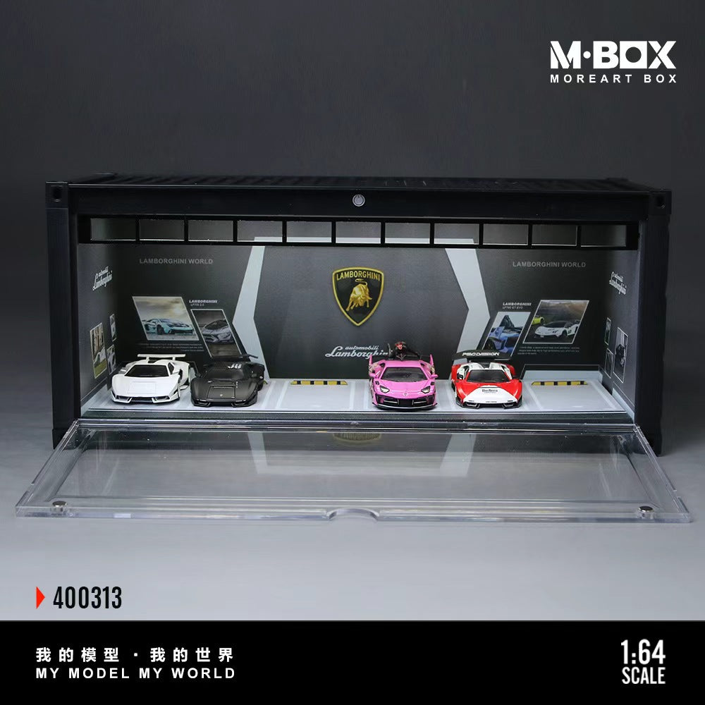MBOX 1:64 CONTAINER MODEL STORAGE SCENE (3 Versions) MB400312/MB400313/MB400314