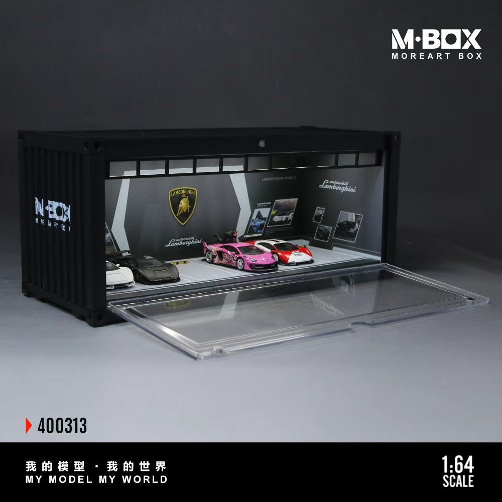 MBOX 1:64 CONTAINER MODEL STORAGE SCENE (3 Versions) MB400312/MB400313/MB400314