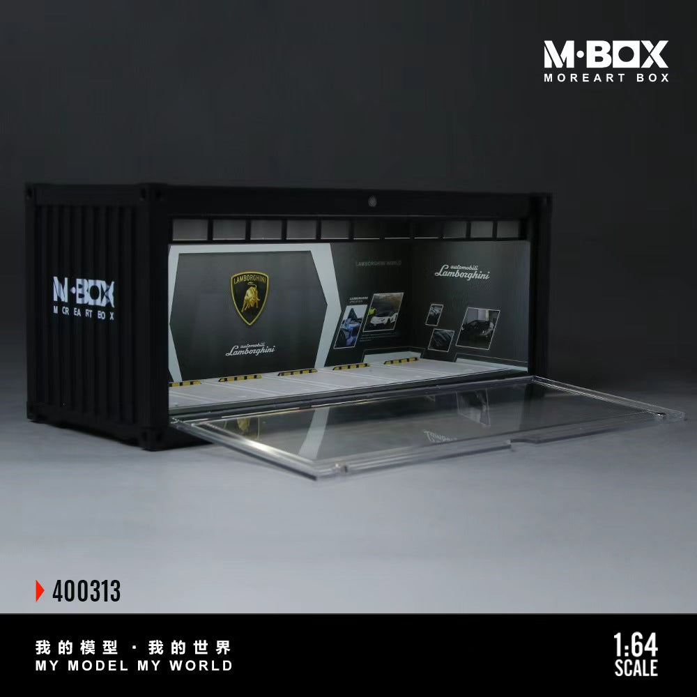 MBOX 1:64 CONTAINER MODEL STORAGE SCENE (3 Versions) MB400312/MB400313/MB400314
