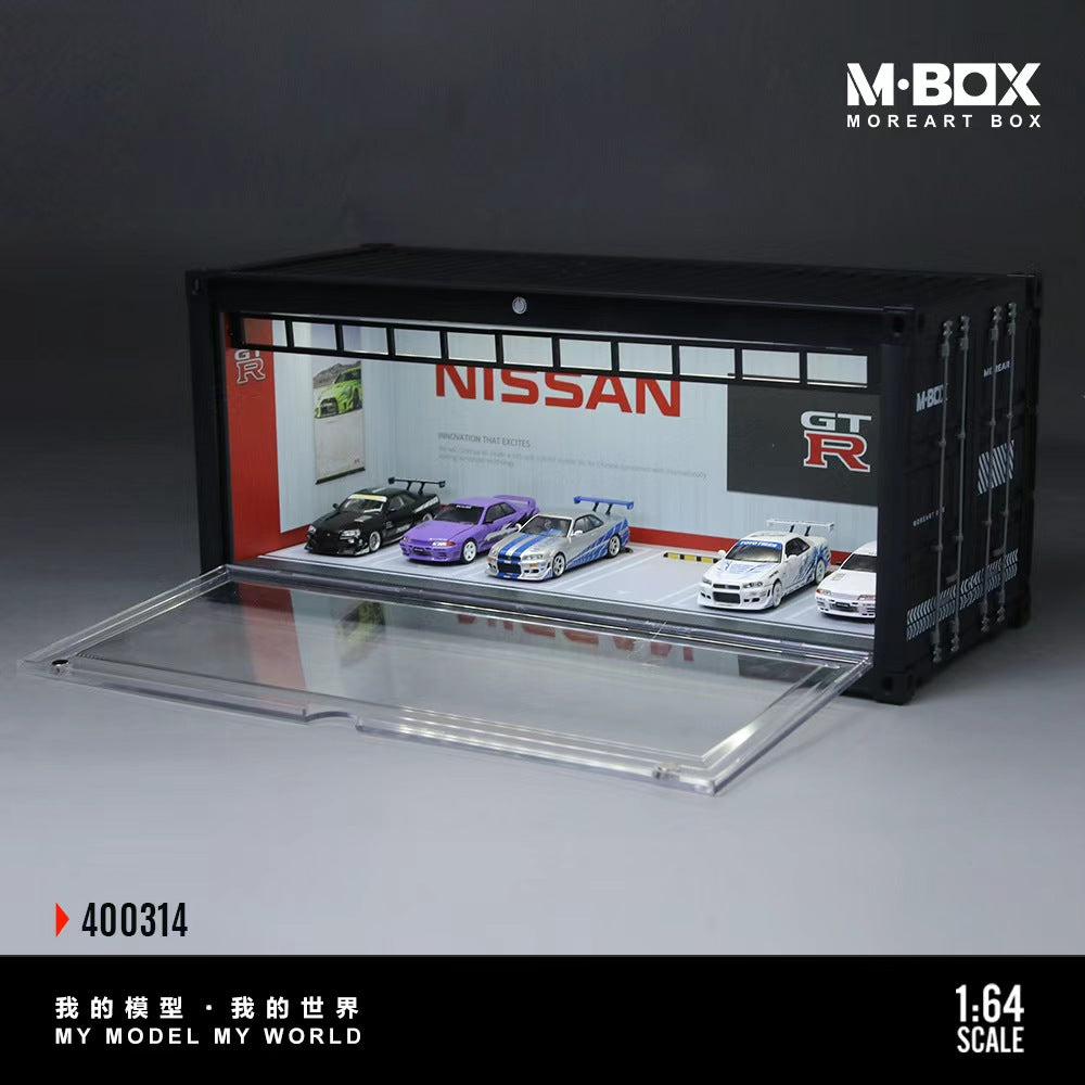 MBOX 1:64 CONTAINER MODEL STORAGE SCENE (3 Versions) MB400312/MB400313/MB400314