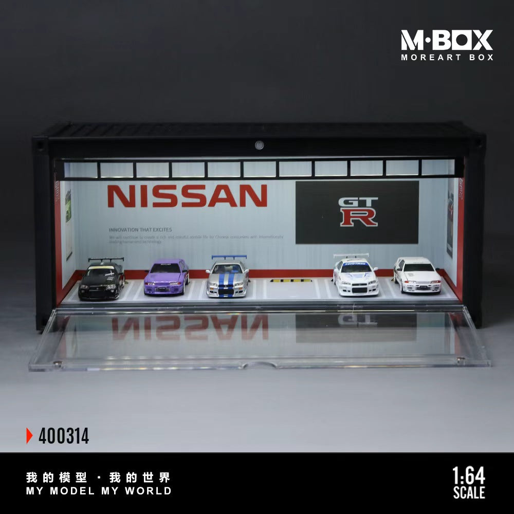 MBOX 1:64 CONTAINER MODEL STORAGE SCENE (3 Versions) MB400312/MB400313/MB400314