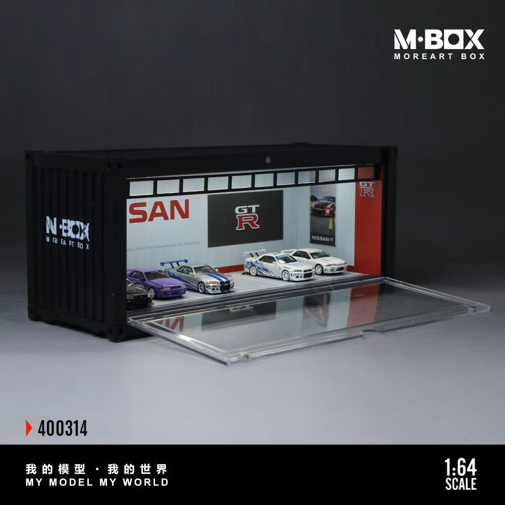 MBOX 1:64 CONTAINER MODEL STORAGE SCENE (3 Versions) MB400312/MB400313/MB400314