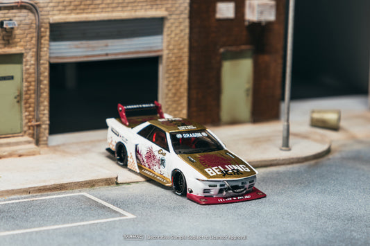 [Preorder] Tarmac Works 1:64 LB-KAIDO WORKS Nissan R32 Skyline CLDC Special T64-097-26HEC