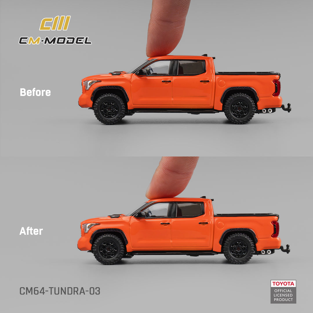 [Preorder] CM Model 1:64 Toyota Tundra TRD Orange CM64-Tundra-03