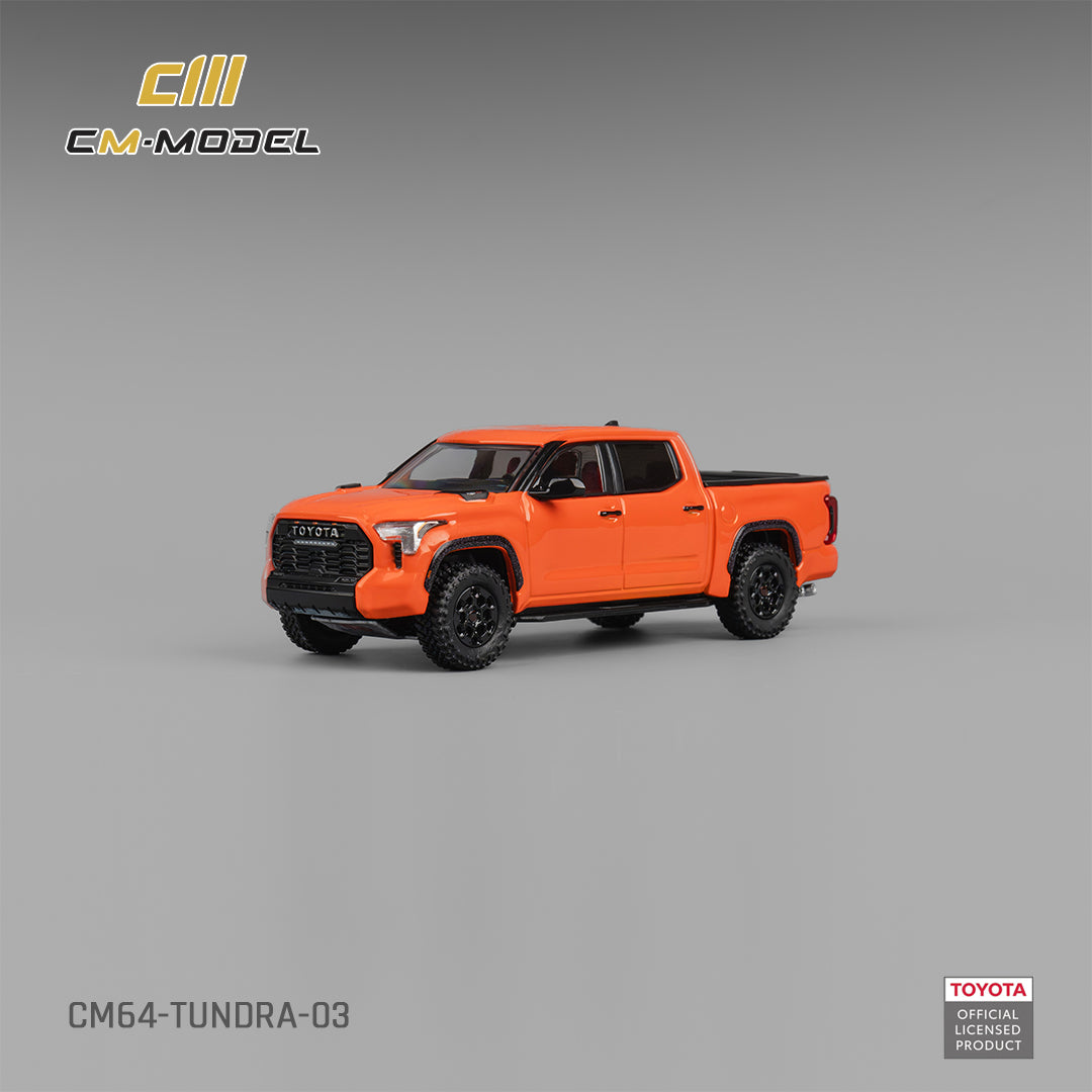 [Preorder] CM Model 1:64 Toyota Tundra TRD Orange CM64-Tundra-03