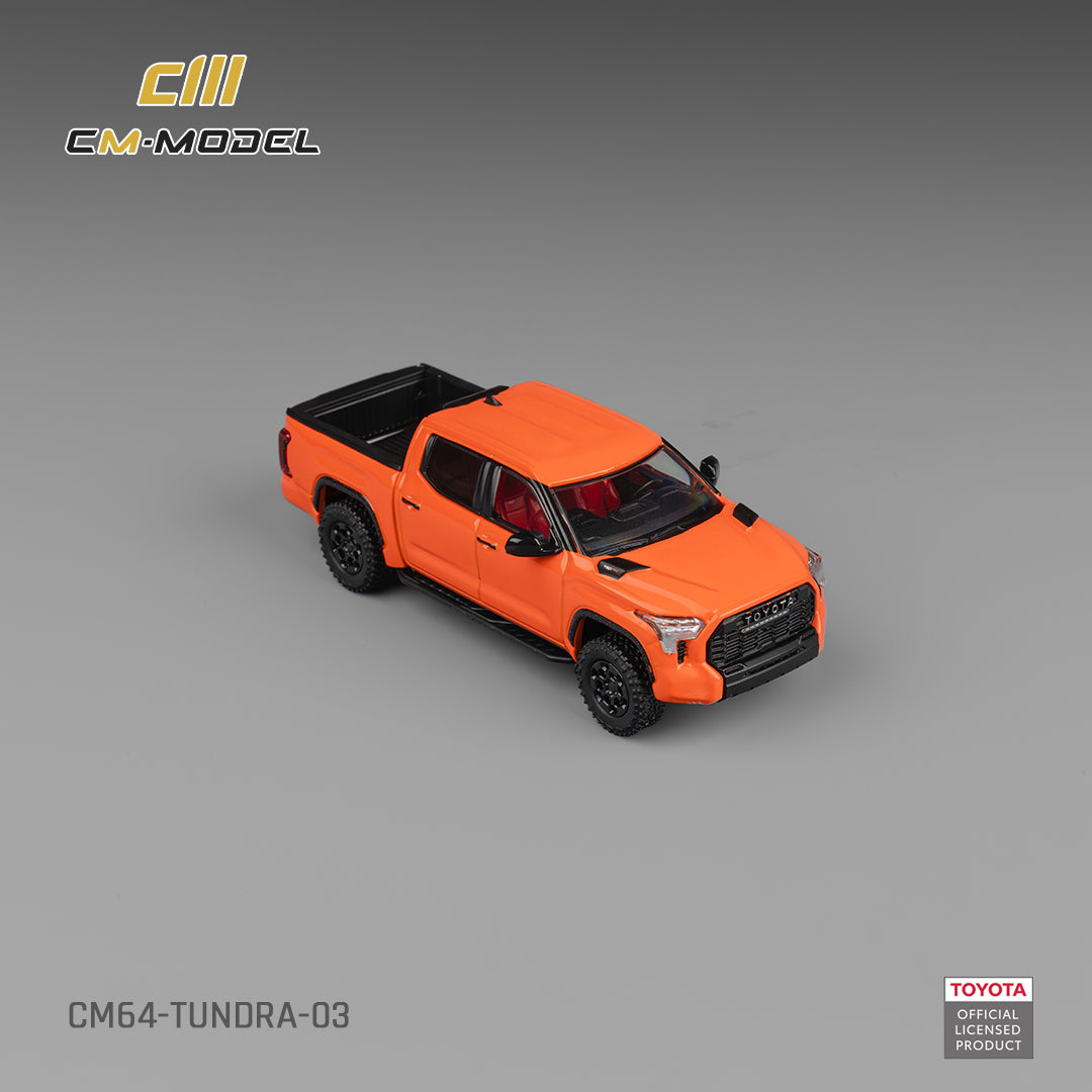 [Preorder] CM Model 1:64 Toyota Tundra TRD Orange CM64-Tundra-03