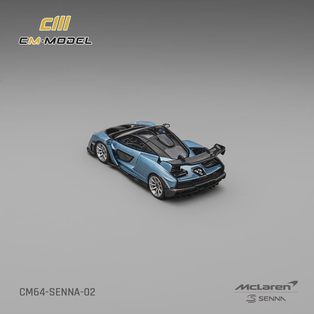 [Preorder] CM Model 1:64 McLaren Senna Ice Blue CM64-Senna-02