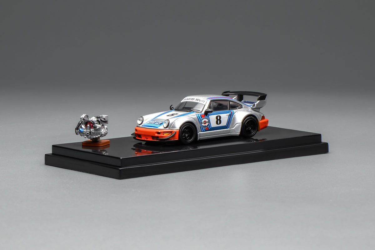 [Preorder] MOTORHELIX 1:64 Porsche RWB 964 (4 Colours) M62104/M62105/M62106/M62107