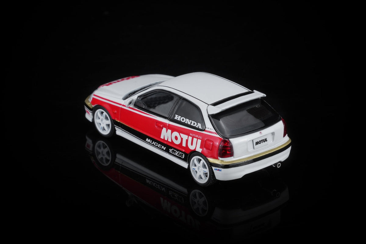 [Preorder] MOTORHELIX 1:64 Honda Civic TYPE R (EK9) Motul (2 Colours) M65024/M65018